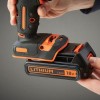 Винтоверт акумулаторен ударен BLACK&DECKER BDCHD18K