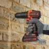 Винтоверт акумулаторен ударен BLACK&DECKER BDCHD18K