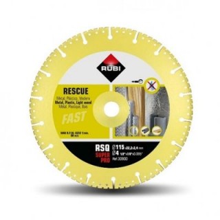 Диамантен универсален диск RUBI RSQ 115x22.23x2.4 mm