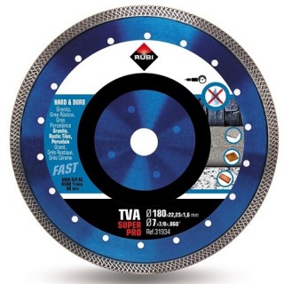 Диамантен диск за керамика RUBI Turbo Viper TVA Superpro - 180 mm