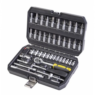 Комплект инструменти TOPMASTER 1/4" 46 части