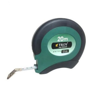Ролетка с метална лента TROY T23132, 20 m х 13 mm