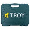 Комплект професионална тресчотка с вложки TROY T26104 - 219 части