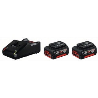 Стартов комплект BOSCH 2 x GBA 18 V 4,0Ah + GAL 18V-40