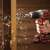 Ударна акумулаторна бормашина BLACK&DECKER BCD003MEM2K-QW