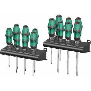 Комплект отвертки WERA Kraftform Big Pack - 14 броя