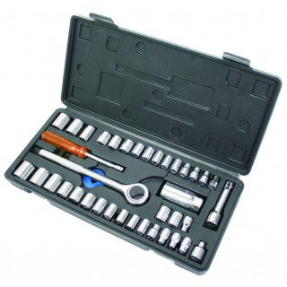 Комплект инструменти BASIC SKILLCO 1/4"&3/8", 4-13 mm - 40 части