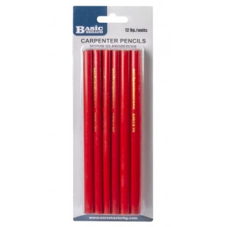 Дърводелски моливи BASIC SKILLCO, 12 бр.