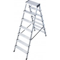 Двустранна алуминиева стълба KRAUSE DOPLO 2x7