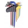 Шестограми цветни TOPMASTER 1.5-10 mm, 9 броя