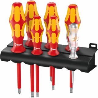 Изолирани отвертки WERA 160 i/7 Rack