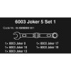 Звездогаечни ключове WERA 6003 Joker 5