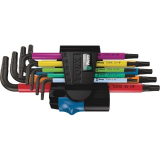 Комплект ключове WERA 967/9 TX Multicolour HF 1