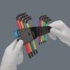 Комплект ключове WERA 967/9 TX Multicolour HF 1