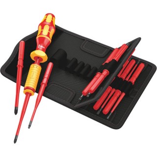 Комплект отвертка с накрайници WERA KK VDE 15 Torque 1.2-3.0 Nm