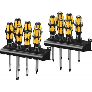 Комплект ударни отвертки WERA Big Pack 900