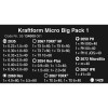 Комплект отвертки WERA Kraftform Micro Big Pack 1