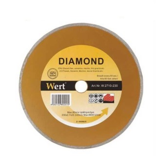 Диамантен диск за гранит WERT 150 mm