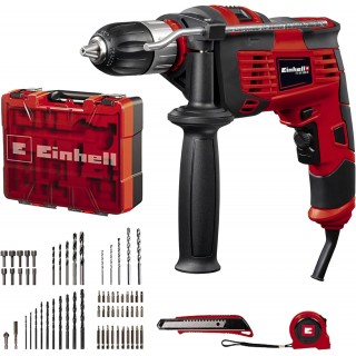 Ударна дрелка EINHELL TC-ID 1000 E + 64 части