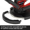 Шлайф машина за стени и тавани EINHELL TP-DWS 18/225 Li BL Solo