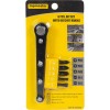 Комплект битове с мини тресчотка, 6 части TOPMASTER TMP