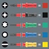 Комплект ръкохватка и изтънени накрайници WERA Kraftform Kompakt VDE 16 Tool Finder