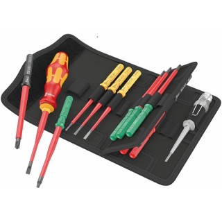 Комплект ръкохватка и изтънени накрайници WERA Kraftform Kompakt VDE 16 Tool Finder