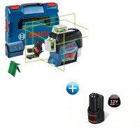 Линеен лазер BOSCH GLL 3-80 CG + L-BOXX