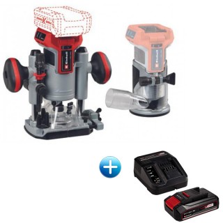 Акумулаторна оберфреза EINHELL TP-RO 18 Set Li BL-Solo Power X-Change