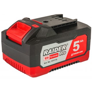 Акумулаторна батерия RAIDER RDP-R20, 5 Ah