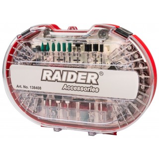 Аксесоари за прав шлайф RAIDER, 276 броя