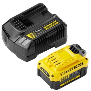 Комплект батерия и зарядно устройство Stanley FatMax® SFMCB14M1-QW
