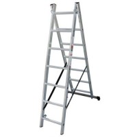 Двураменна алуминиева стълба ARON CH 2x8