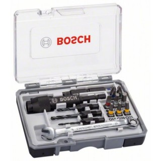 Комплект за пробиване и завинтване BOSCH HEX - 20 части