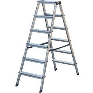 Двустранна алуминиева стълба KRAUSE DOPLO 2x6