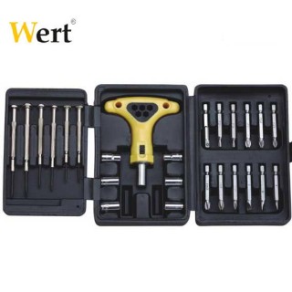 Комплект фини инструменти WERT - 26 части